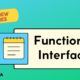 Functioanl Inerface